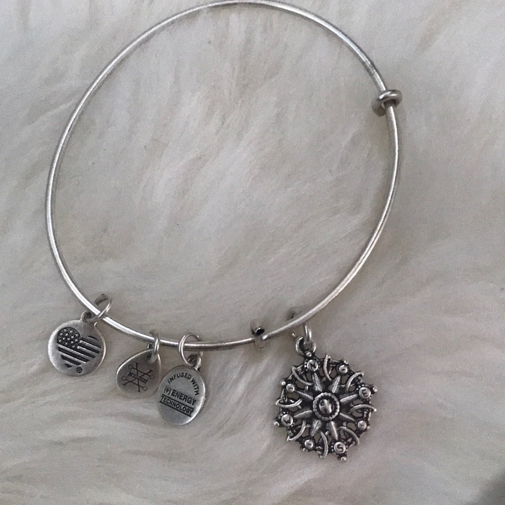 Alex and ani Silver bracelet